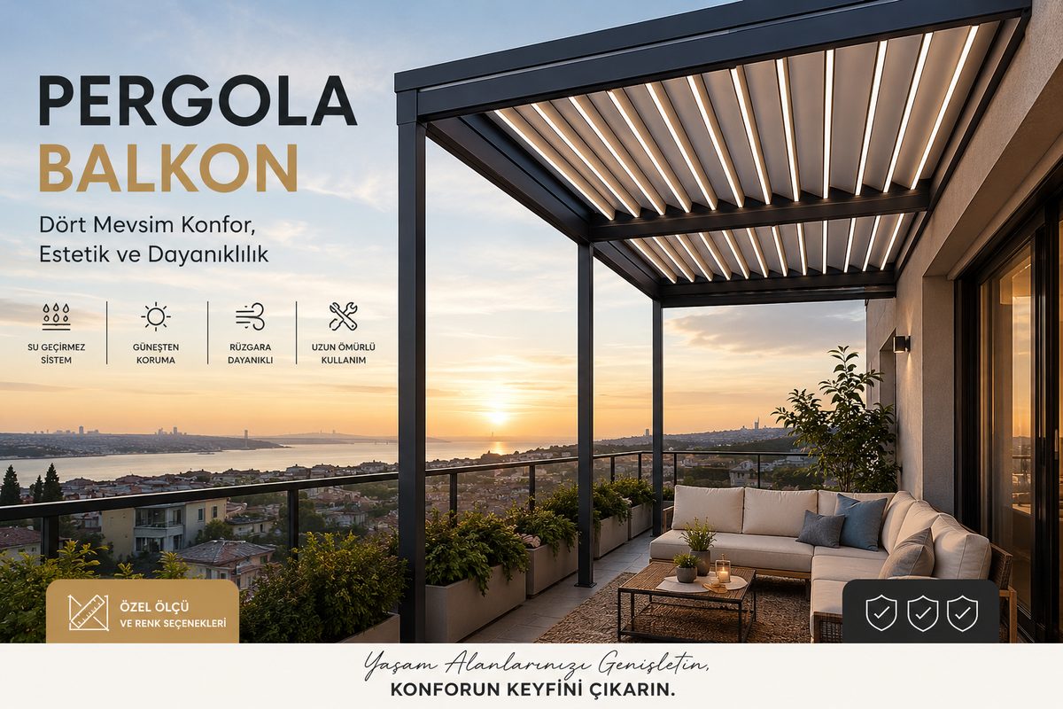 Küçükçekmece’de Pergola Hizmeti